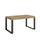 Tavolo Allungabile 160-420x90x77 cm Tecno Quercia Naturale