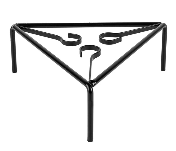 prezzo Treppiede Triangolare per Stufa in Ferro 25x25x11 cm Grigio Martellato