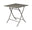 Tavolo Pieghevole da Giardino 60x60x72 cm Lucca in Alluminio Tortora