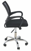 Sedia da Ufficio Operativa in Tessuto Rete Regolabile Soriani H96 Nera