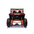 Auto Elettrica per Bambini Mud-Raider UTV MX 24V con Telecomando Arancione      