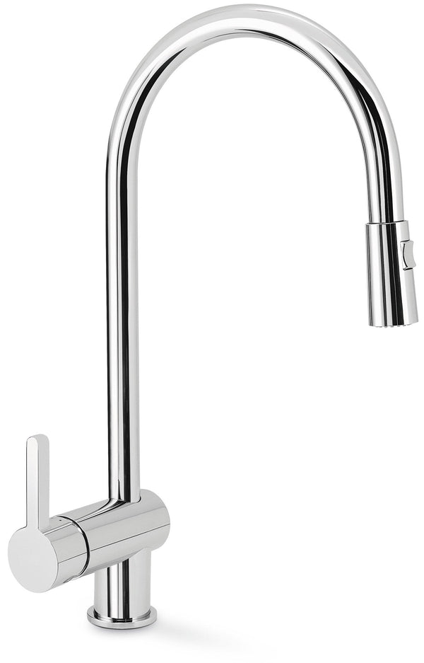 Apell AP7091CR Verchromte Einhebel-Brausebatterie mit herausziehbarer Küchenarmatur prezzo