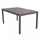 Milo Tisch 150x90x74 h cm in taubengrauem Aluminium