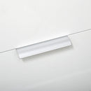 Mobile 2 Ante 1 Cassetto 70x35x92 cm in Truciolato Bianco