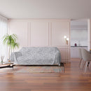 Telo Arredo Copritutto Copridivano in Microfibra Ornato Varie Misure