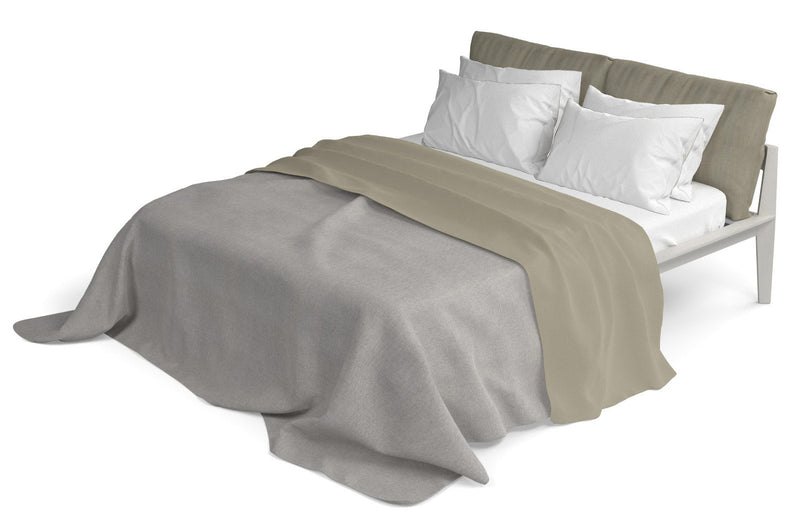 Lenzuolo Sopra in Tinta Unita Tortora