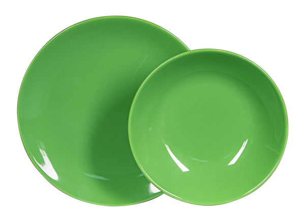 online 12-teiliges Tafelservice aus Steingutkollektion Bolero Verde