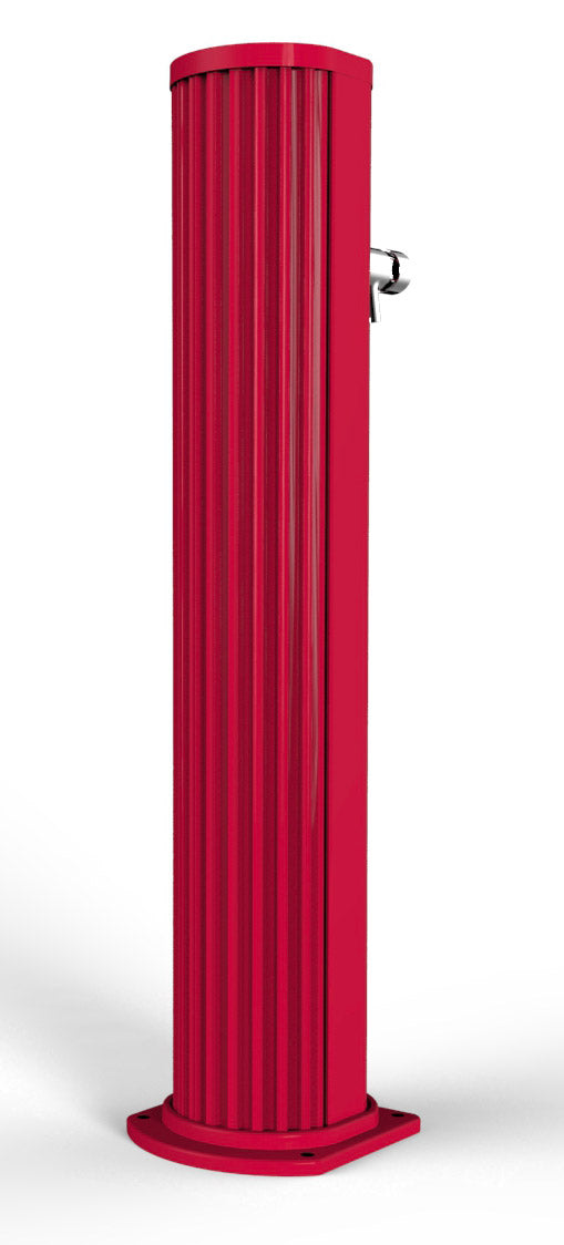 Fontana Lavapiedi da Giardino con Rubinetto Temporizzato Arkema Jolly Cherry