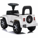 Macchina Cavalcabile per Bambini con Licenza Jeep Rubicon Bianca