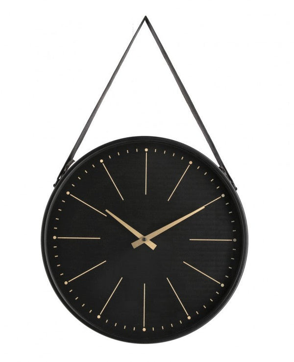 prezzo Orologio da Muro 40x6x66 cm Timeline in Legno Nero