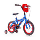 Bicicletta per Bambino 14” 2 Freni con Licenza Marvel Spiderman Blu