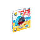 Tenda da Gioco per Bambini 120x83x70 cm con Piscinetta Balena Blu