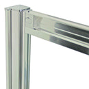 Porta Parete Doccia 2 Ante Battenti In Cristallo H198 Fosterberg Aalborg