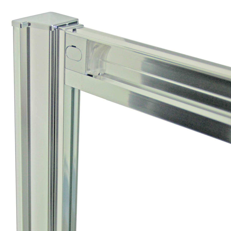 Porta Parete Doccia 1 Anta Battente In Cristallo Opaco 6mm H198 Fosterberg Aalborg Varie Misure