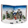 Weihnachtsdorf 33x19x22 cm Blaues Buch mit Lichtern, Geräuschen und Bewegung