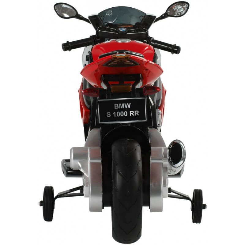 Moto Elettrica per Bambini 12V con Licenza BMW S1000RR Rossa