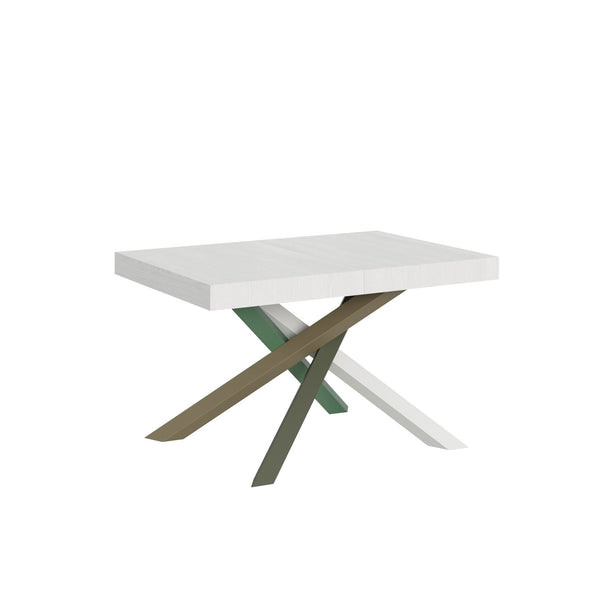 Tavolo Allungabile 130-234x90x77 cm Volantis Bianco Frassino sconto