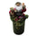 Weihnachtsmannpuppe H80 cm mit Lichtern und roter Bewegung