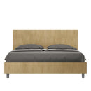 Letto Matrimoniale Testata Dritta New Egos Quercia Varie Misure