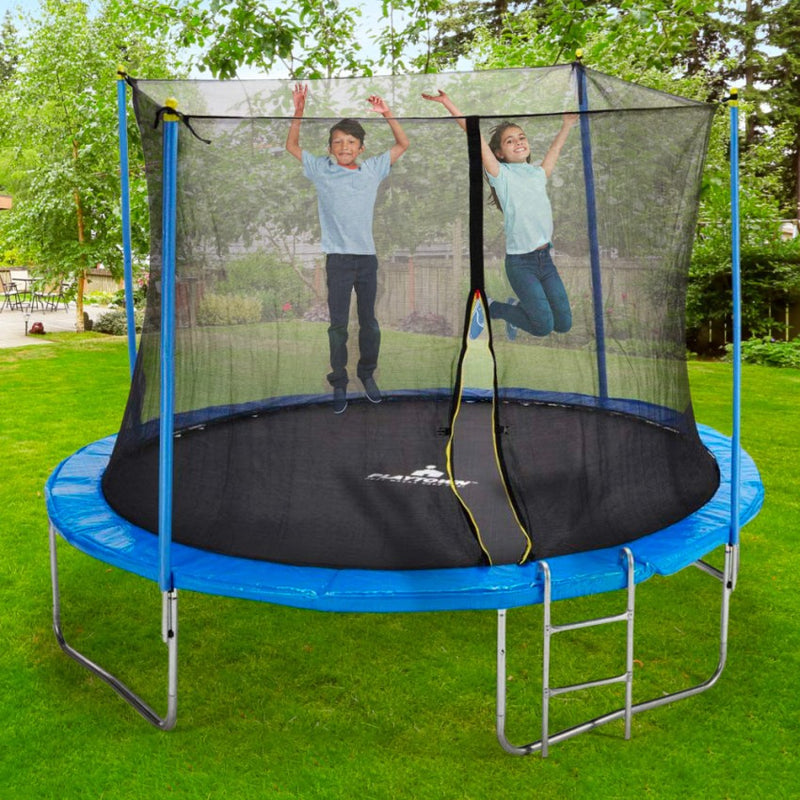 Trampolino Tappeto Elastico  Ø427 cmper Adulti e Bambini