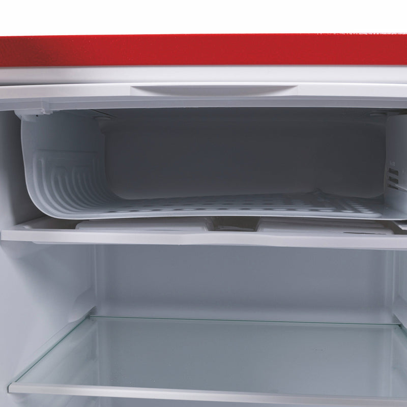 Frigorifero Vintage Monoporta 90 Litri 60W Classe A+ Kooper Rosso