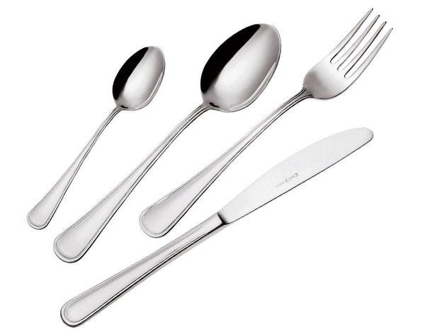 prezzo Service-Set Besteck 24-teilig in Stahl Eme Wales