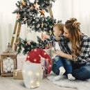 Gnomo di Natale H104 cm con Luci e Cappello Rosso