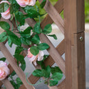 Fioriera da Giardino 68x30x85,5 cm in Legno 