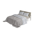 Set Lenzuola con Stampa Sopra Sotto e Federe Jakarta Varie Misure