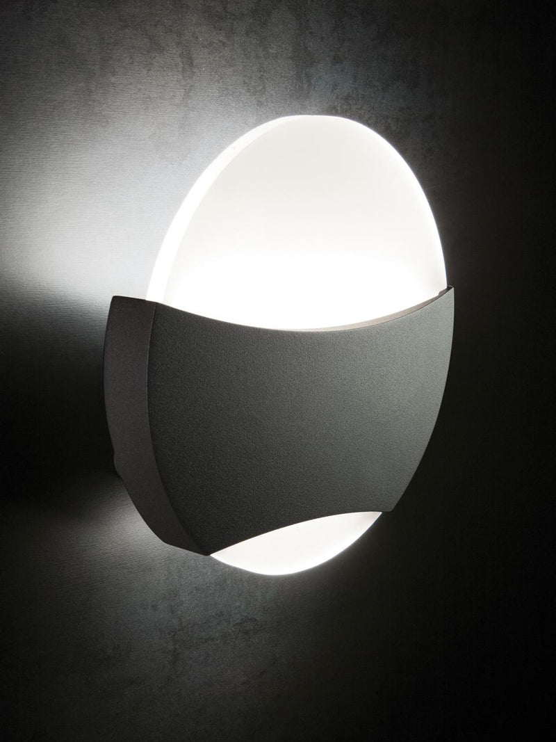 Applique da Esterno a LED 6W+6W 4000K Sovil Bianco