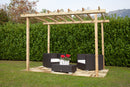 Pergola Autoportante 240x300 cm in Legno