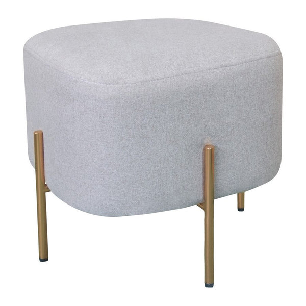 Pouf Poggiapiedi 41x41x41 cm in Tessuto Kate Beige online