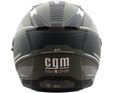 Casco Jet per Scooter Visiera Lunga CGM Phoenix 130G Verde Opaco