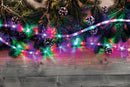 Tubo LED Natalizio Multicolor 8 Funzioni 147 LED Soriani Varie Misure