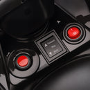 Quad Elettrico per Bambini ATV 6V Ricaricabile con Fari e Musica Blu      