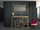 Mirror Marie 80x6x120 cm in Ferro Oro