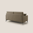 Divano 3 Posti 180x94x90 cm in Tessuto Marrone