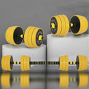 Set Manubri da 30kg (4x2.75kg+4x2.5kg+4x2kg) Bilanciere Pesi Fitness Allenamento