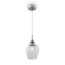 Lampada pendente Pendant in Metallo Blues Nickel