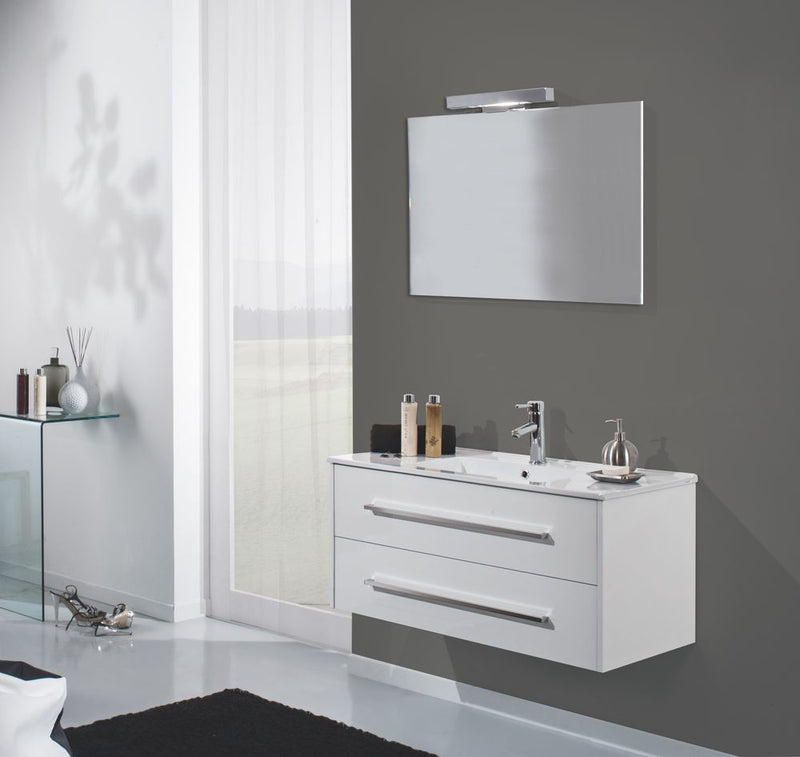Mobile da Bagno HW03 Laccato Bianco TFT