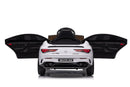 Macchina Elettrica per Bambini 12V con Licenza Mercedes CLA45 AMG Bianca 