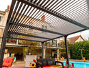 Pergola da Giardino 3,6x6 m in Alluminio Grigio Antracite 