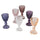 Set 6 Tassen für Liköre Prisma Provence in Glas Villa d'Este Home Tivoli Purple