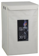 Cesto Portabiancheria Pieghevole 36x36x65 cm Collection Bianco