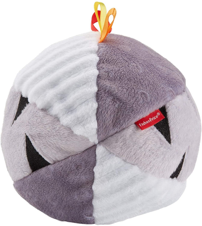 Peluche Ippo Palla Soffice con Tessuti Morbidi e Suoni Fisher Price