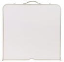 Tavolo Pieghevole da Giardino Picnic con 4 Sgabelli Soriani Pic-Wick Bianco