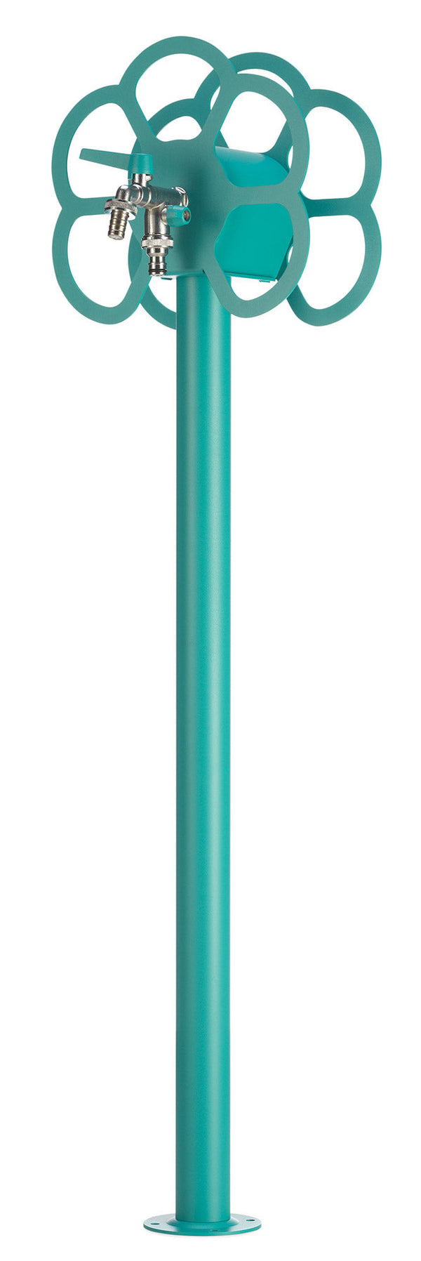 online Fontana da Giardino con Rubinetto e Portatubo Integrato Belfer 42/SRF Turchese