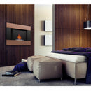 Camino a Bioetanolo da Parete 90x65,2 cm Flig Boston Bronzo