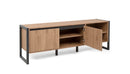 Mobile porta TV 160x40x55 cm Denver 54 quercia antracite