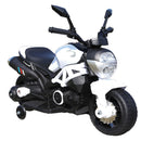 Moto Motocicletta Elettrica per Bambini 6V Kidfun Bianca